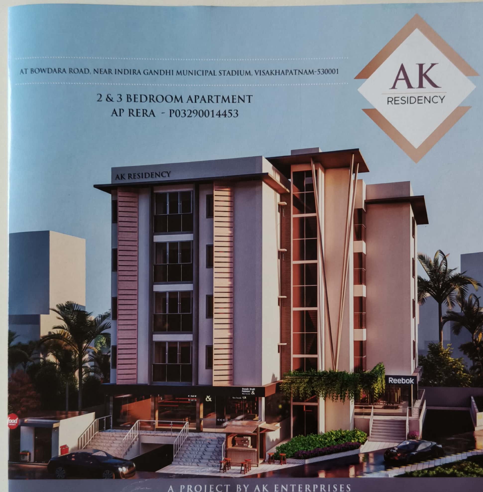 Commercial + Residential(2BHK + 3BHK) 